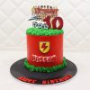 Striker's Red Cake