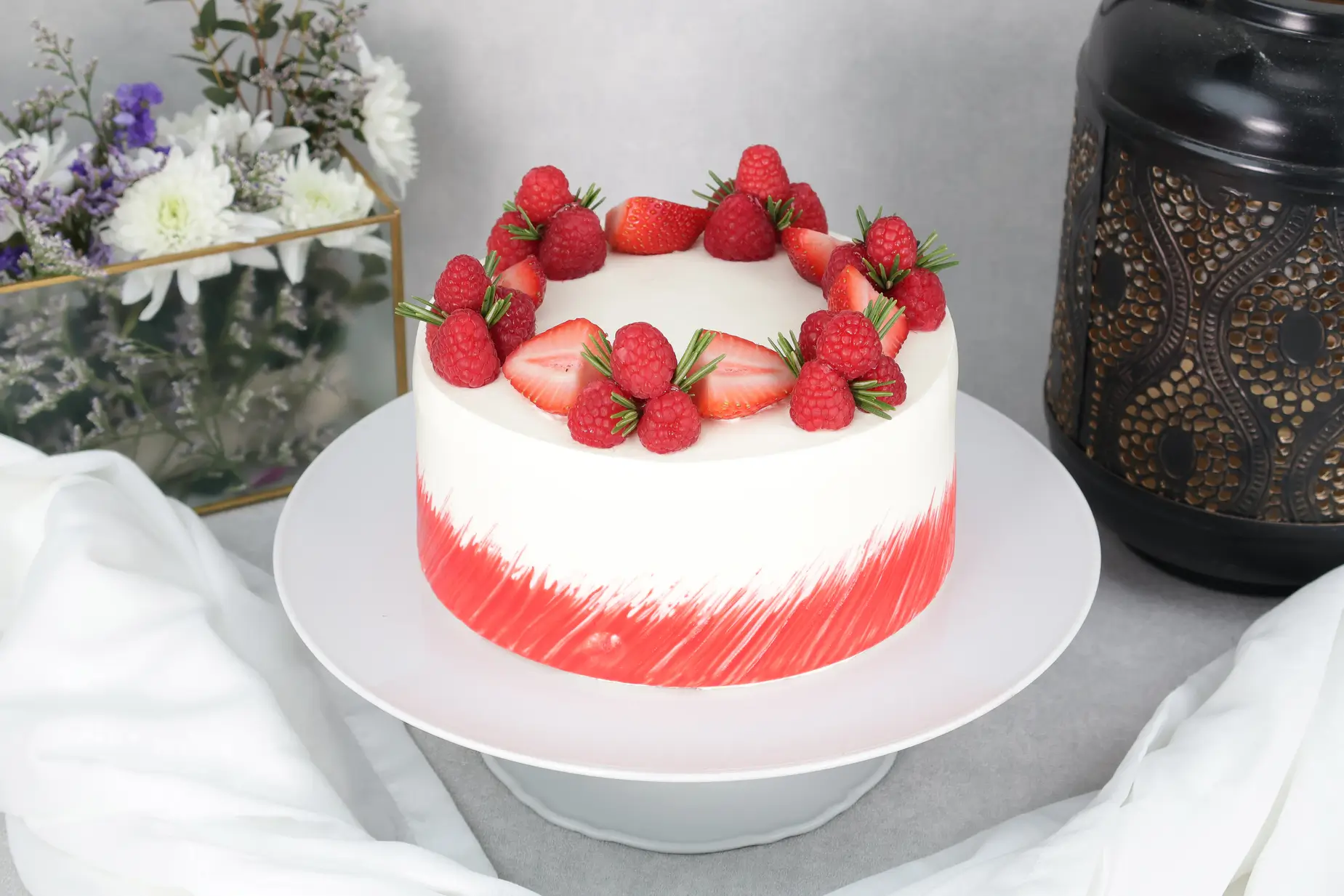 Summer Berry Cake