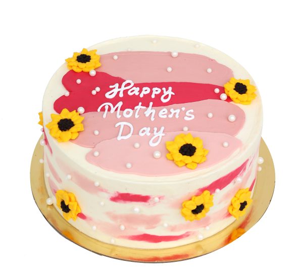 Sunflower Magenta Cake