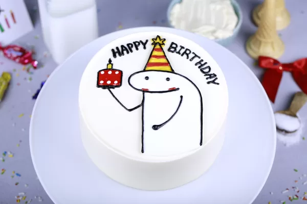 Flork Birthday Cake