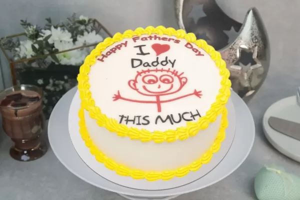 Limitless love you dad cake