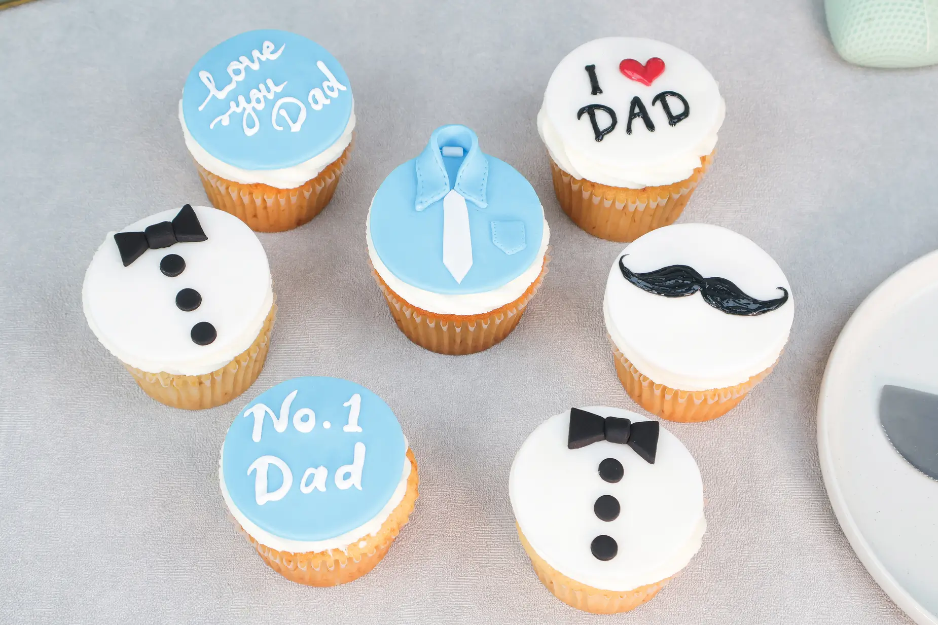 I Love You Dad Cupcake 6Pcs