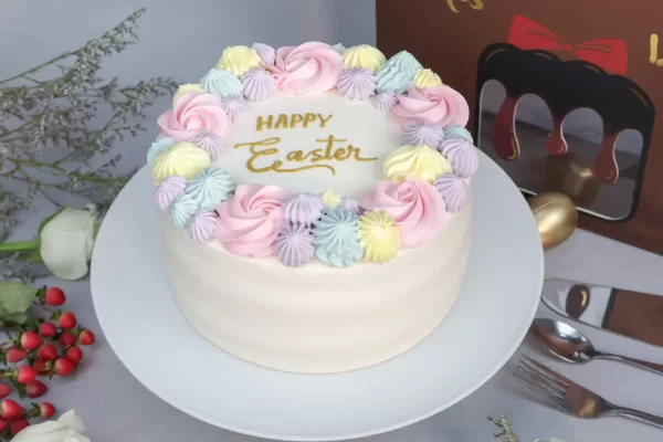 Easter Floral Cake