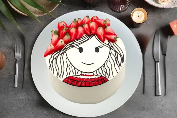 Berry Princess Cake