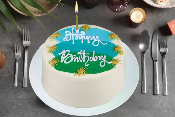 Emerald Seas Cake