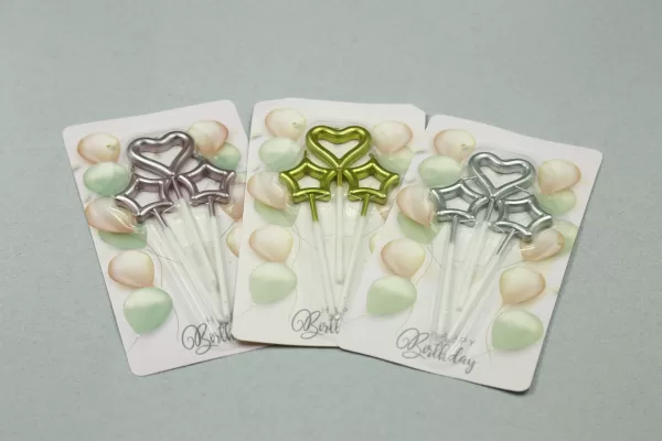 Heart Star Candle