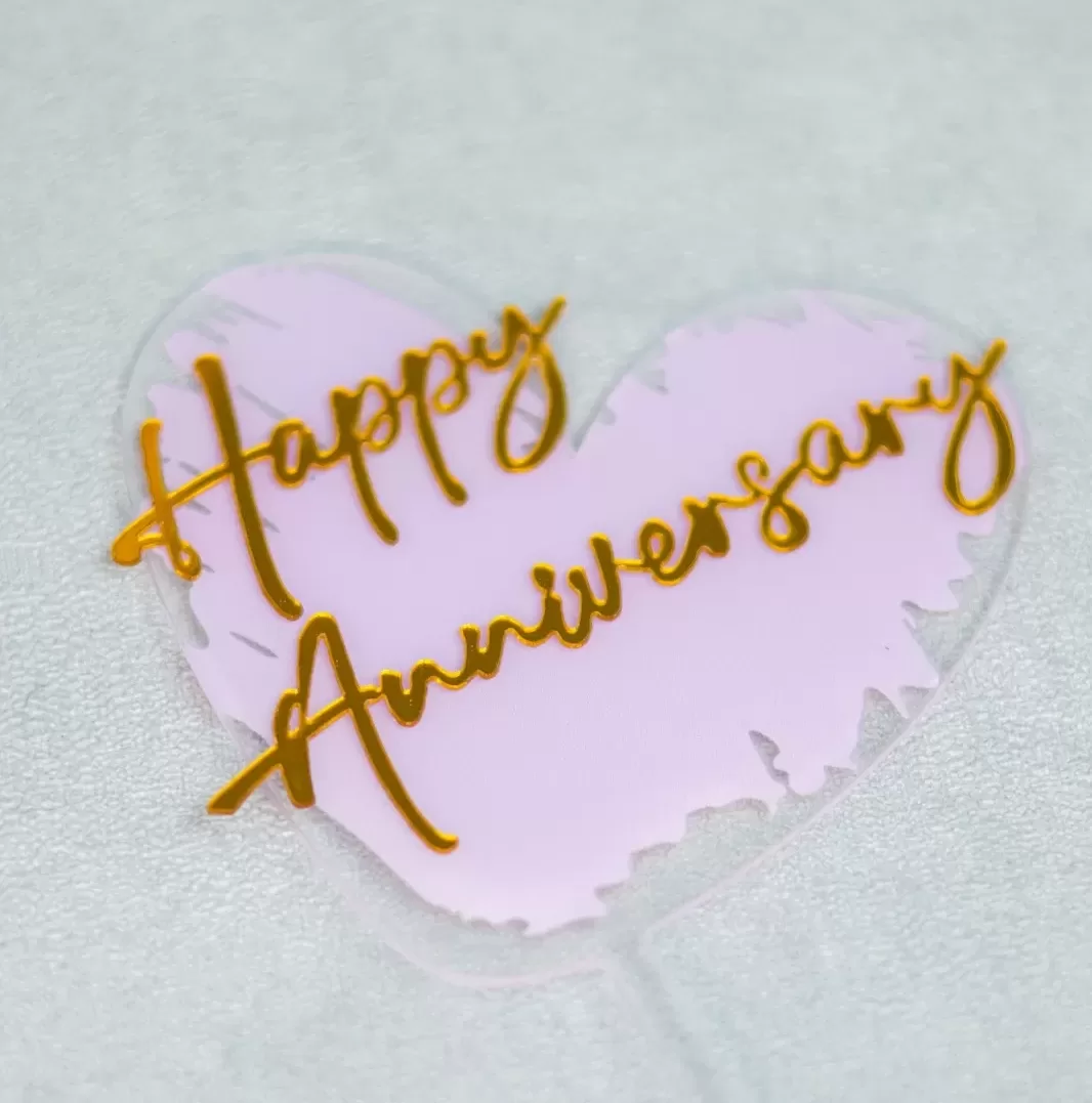 Anniversary Topper