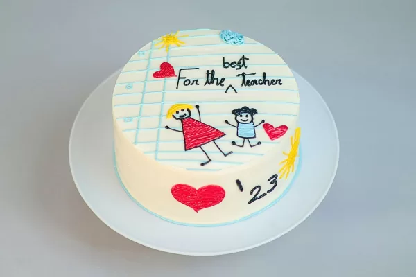 Best Teacher Cake