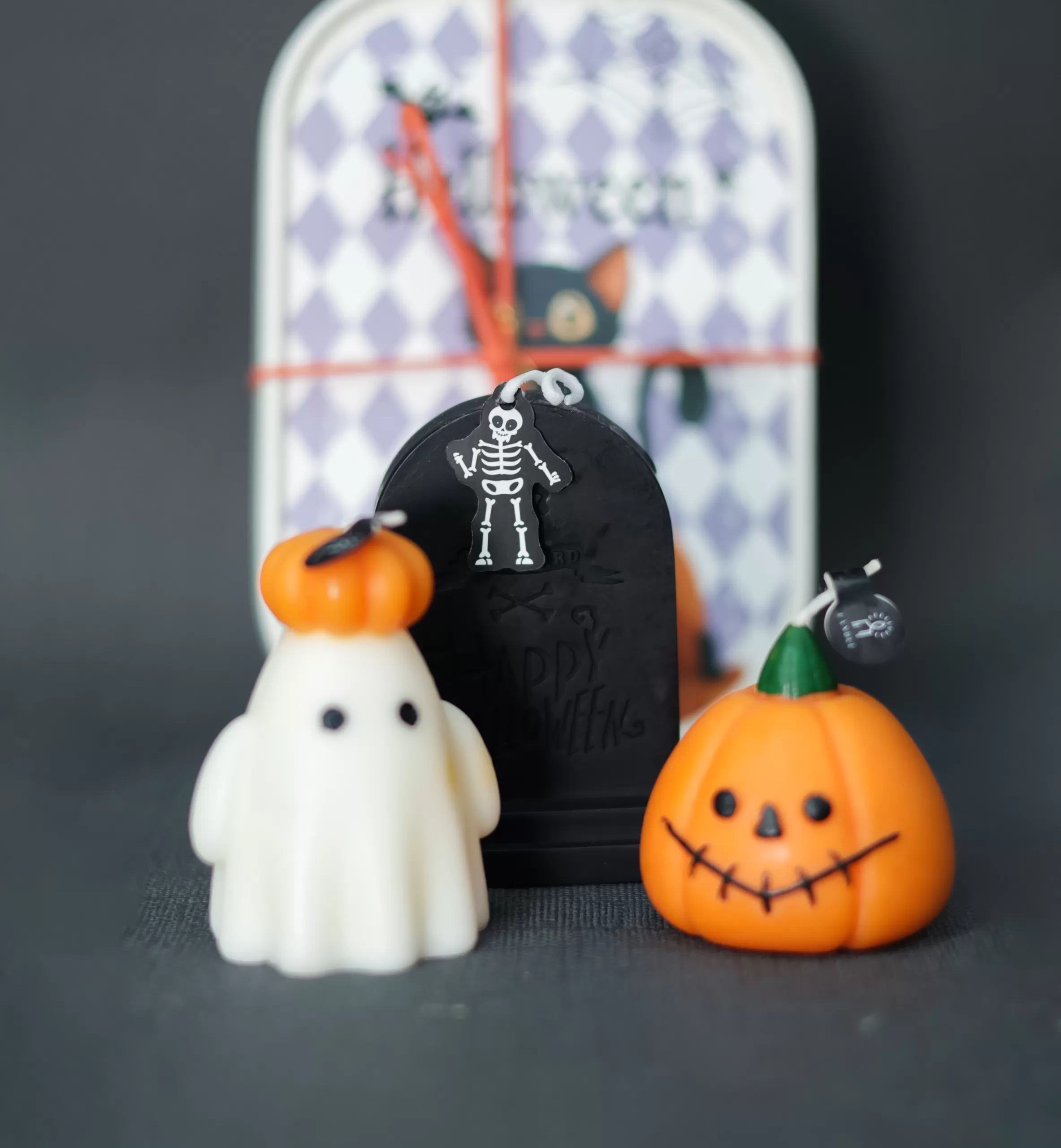 Spooky Halloween Candle Set